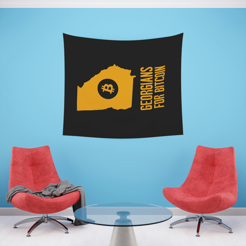 Georgians for Bitcoin | Wall Tapestry