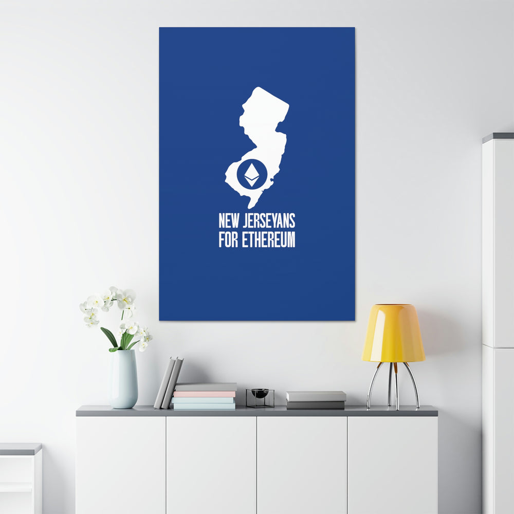 New Jerseyans for Ethereum | Wall Canvas