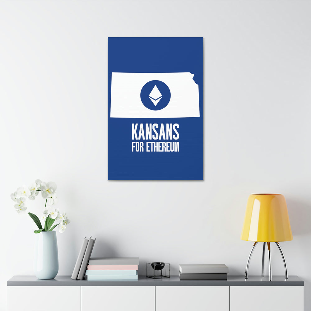 Kansans for Ethereum | Wall Canvas