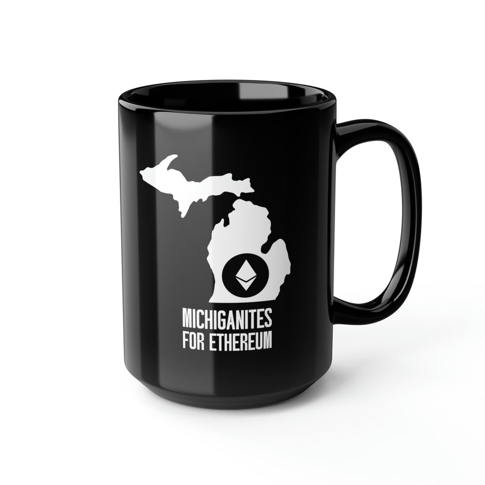 Michiganites for Ethereum | Black Mug