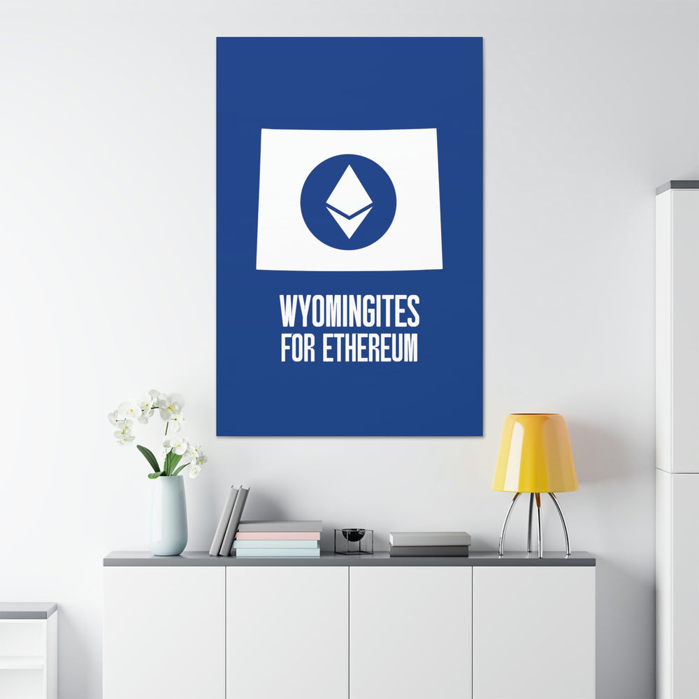 Wyomingites for Ethereum | Wall Canvas