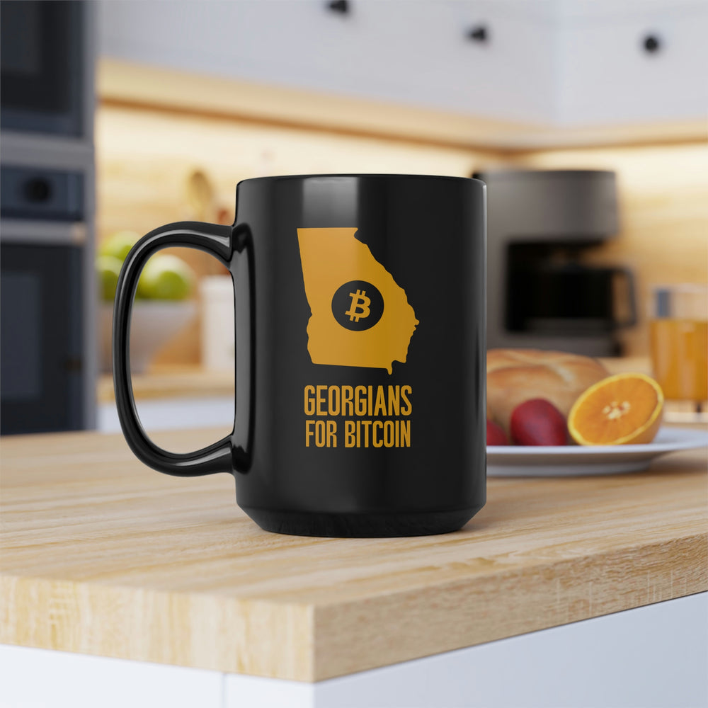 Georgians for Bitcoin | Black Mug