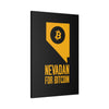 Nevadans for Bitcoin | Wall Canvas