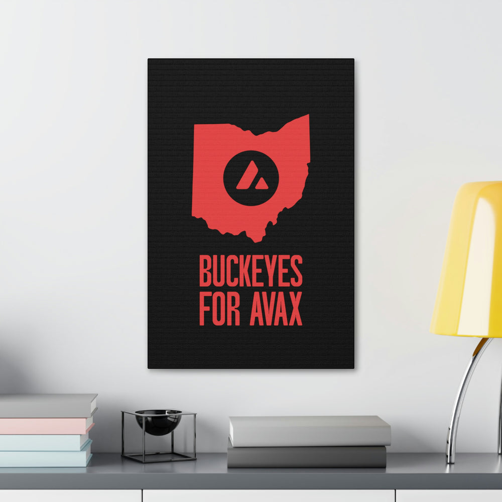 Buckeyes for Avax | Wall Canvas