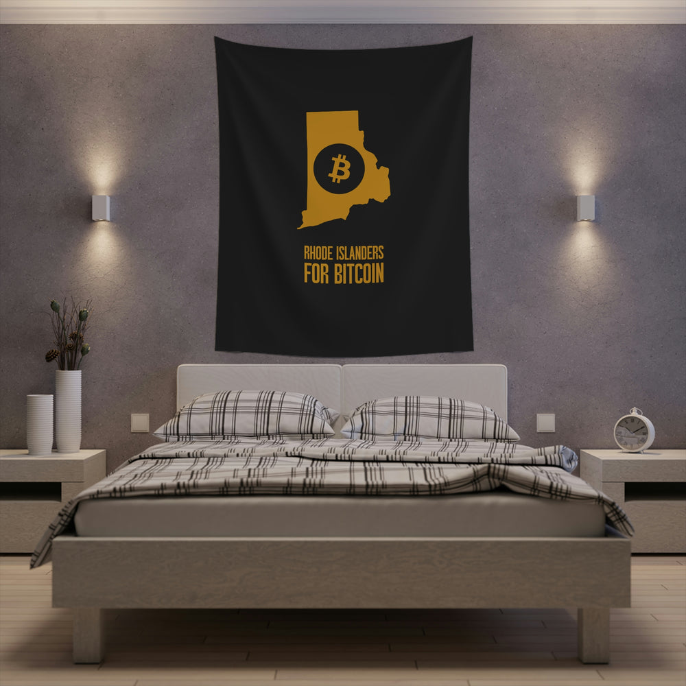 Rhode Islanders for Bitcoin | Wall Tapestry