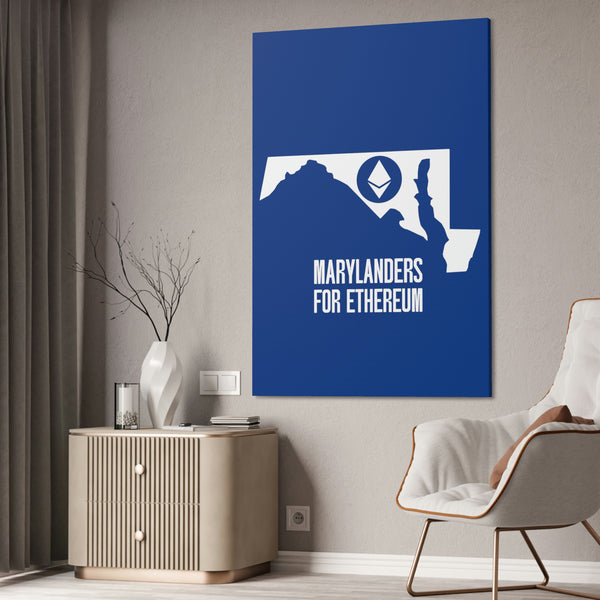 Marylanders for Ethereum | Wall Canvas