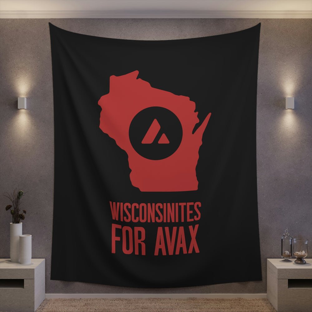 Wisconsinites for Avax | Wall Tapestry