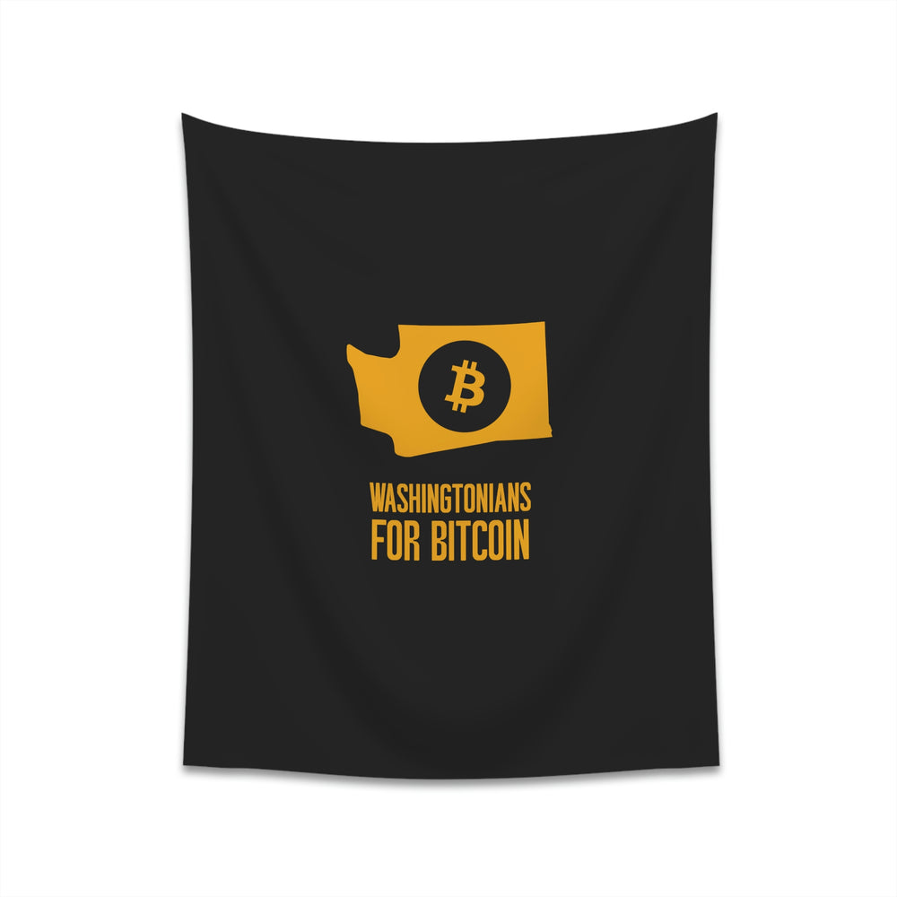 Washingtonians State for Bitcoin | Wall Tapestry