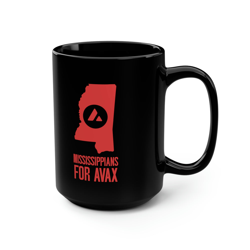 Mississippians for Avax | Black Mug