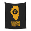 Illinoisans for Bitcoin | Wall Tapestry