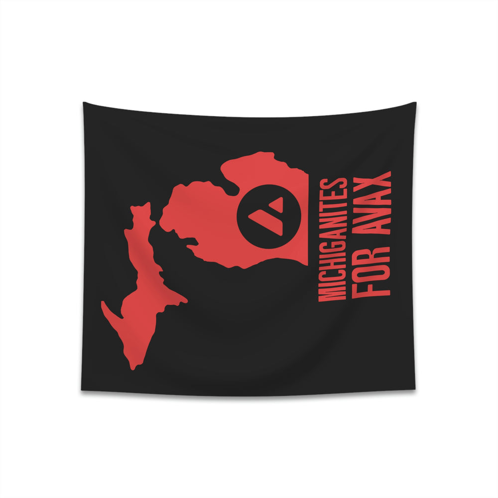 Michiganites for Avax | Wall Tapestry