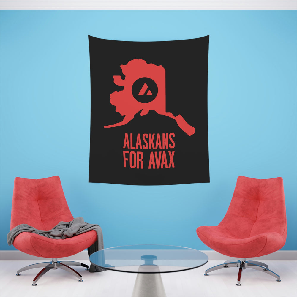 Alaskans for Avax | Wall Tapestry