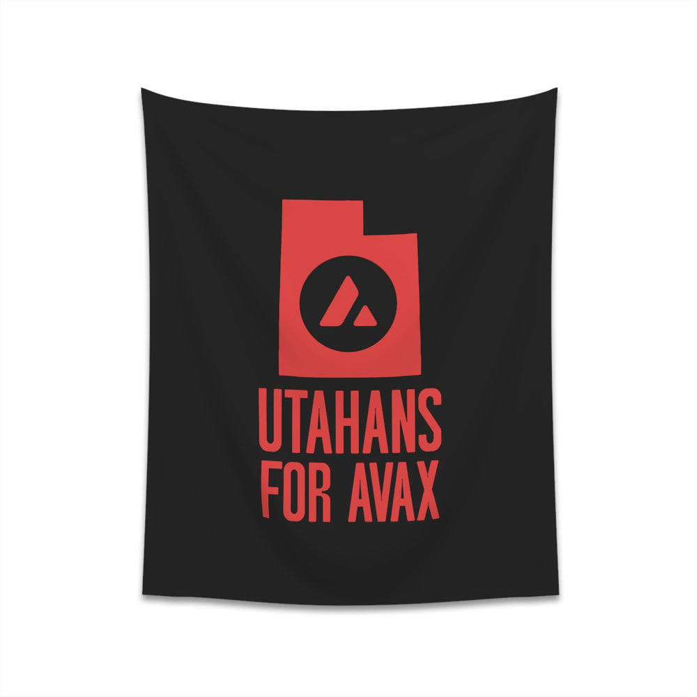 Utahans for Avax | Wall Tapestry