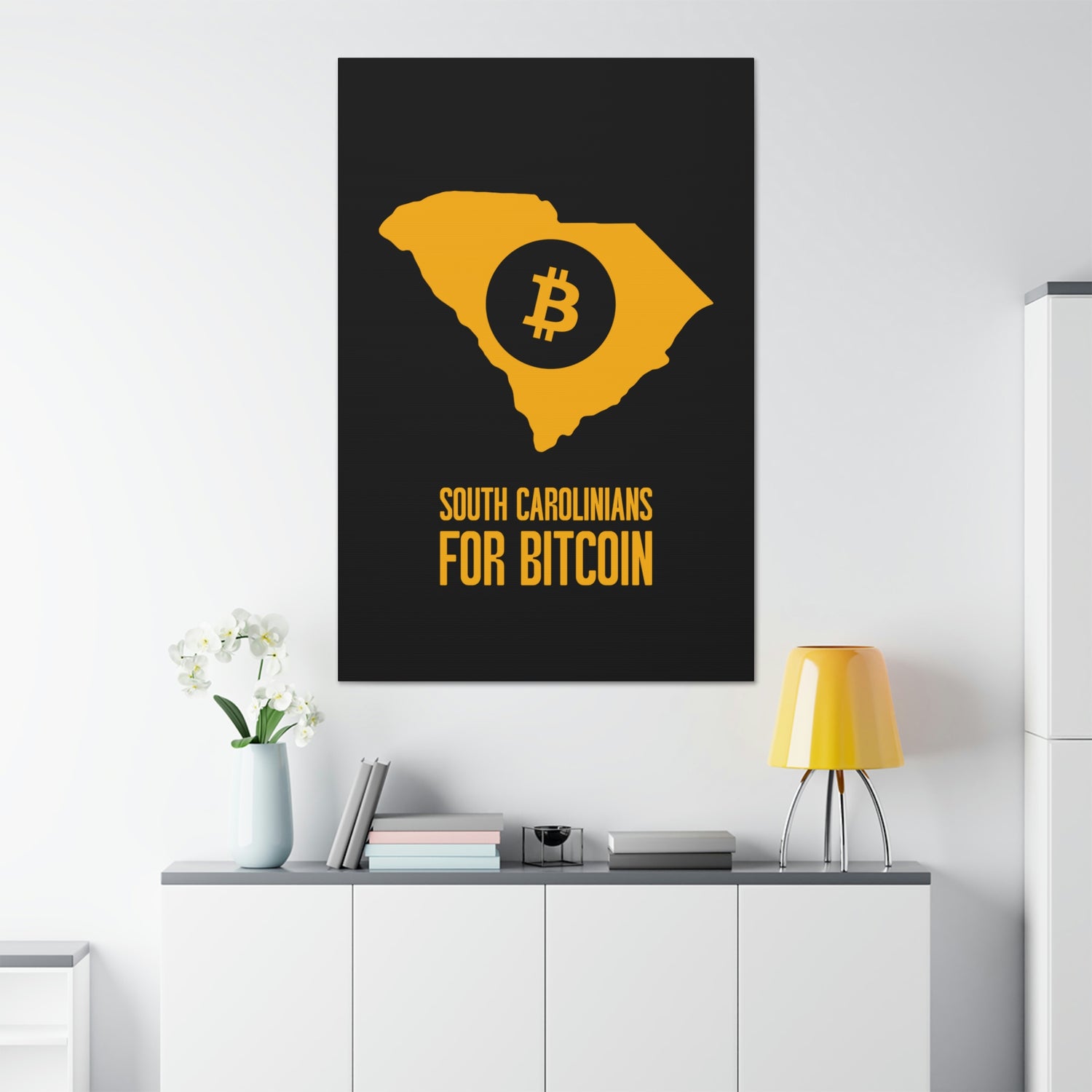 South Carolinians for Bitcoin | Wall Canvas