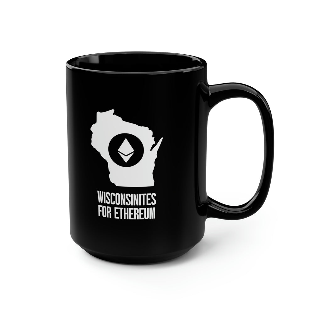 Wisconsinites for Ethereum | Black Mug