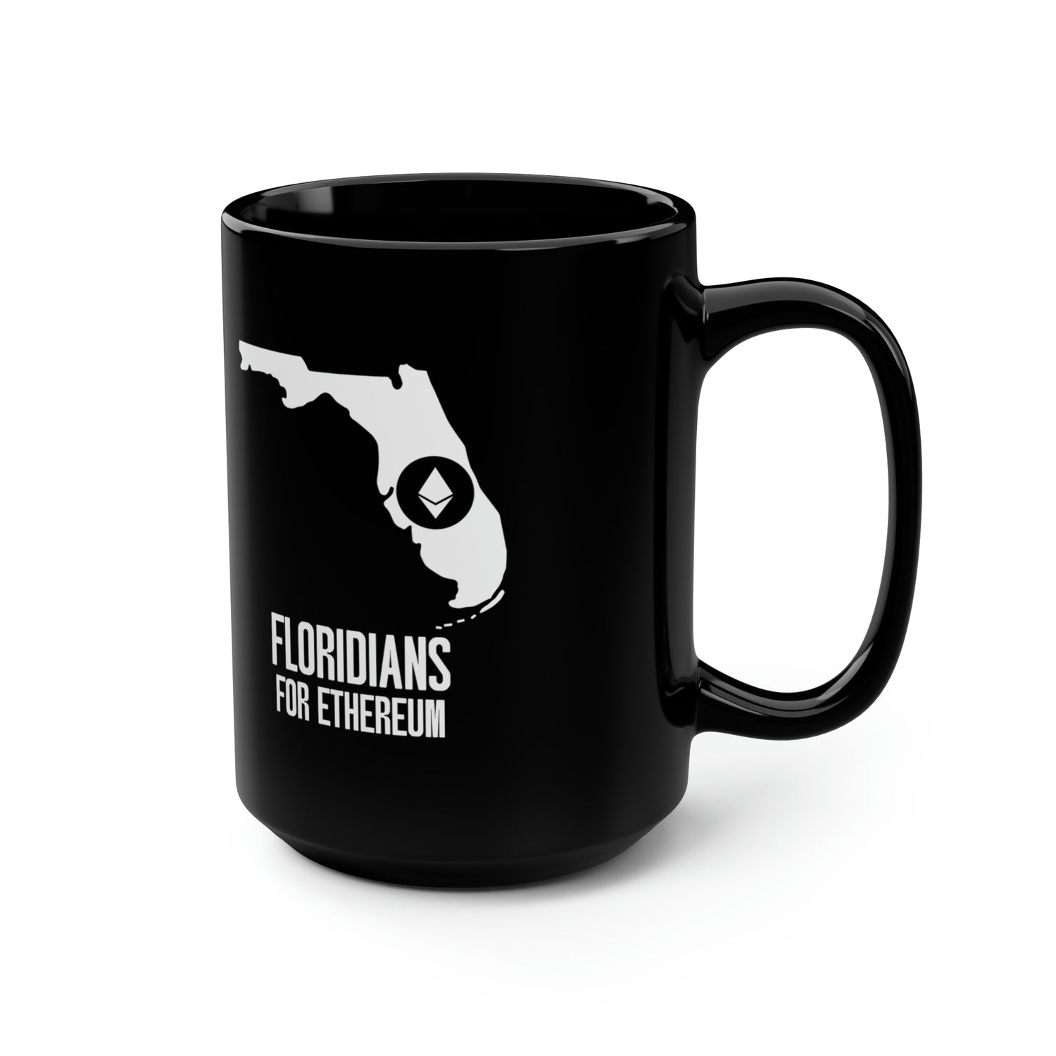 Floridians for Ethereum | Black Mug