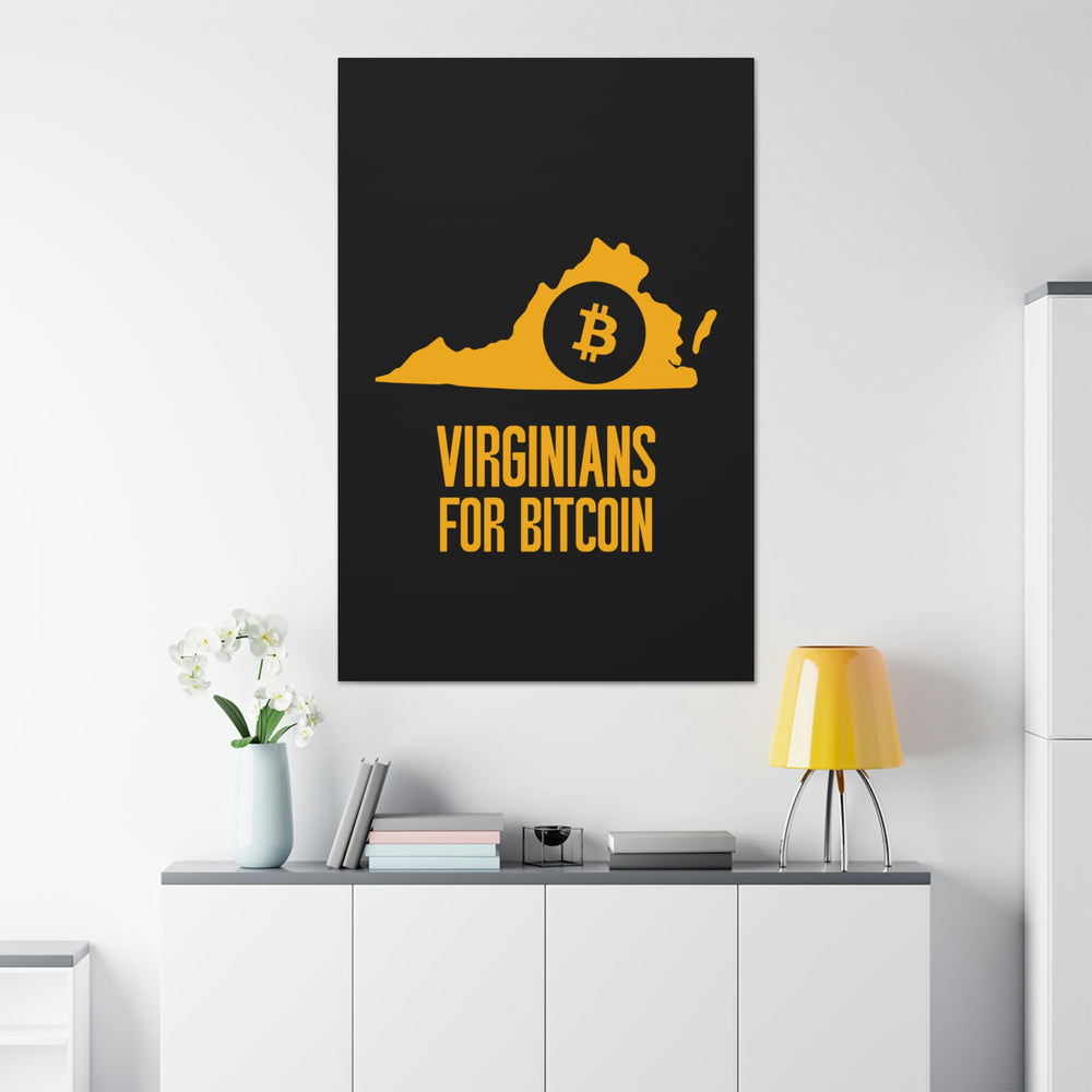 Virginians for Bitcoin | Wall Canvas