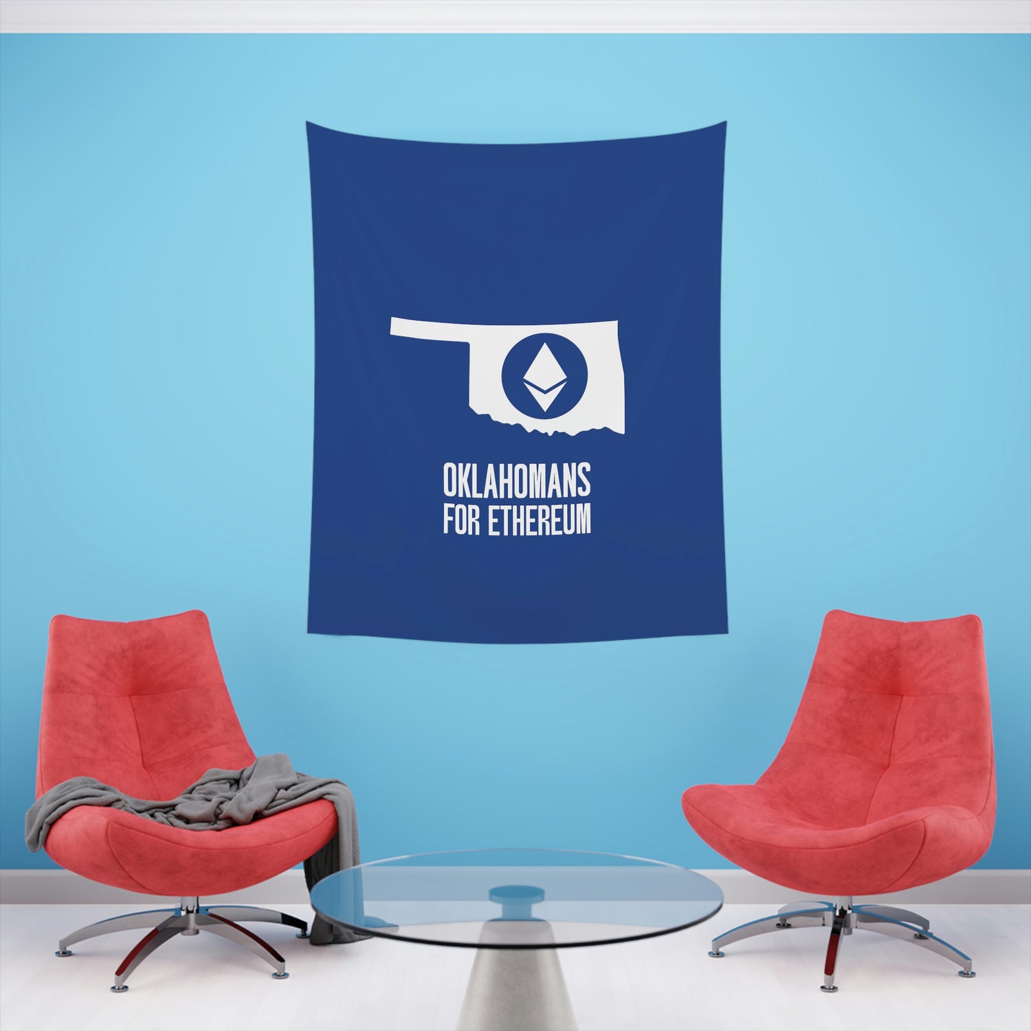 Oklahomans for Ethereum | Wall Tapestry