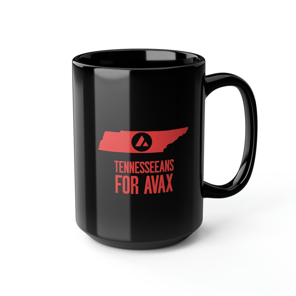 Tennesseeans for Avax | Black Mug