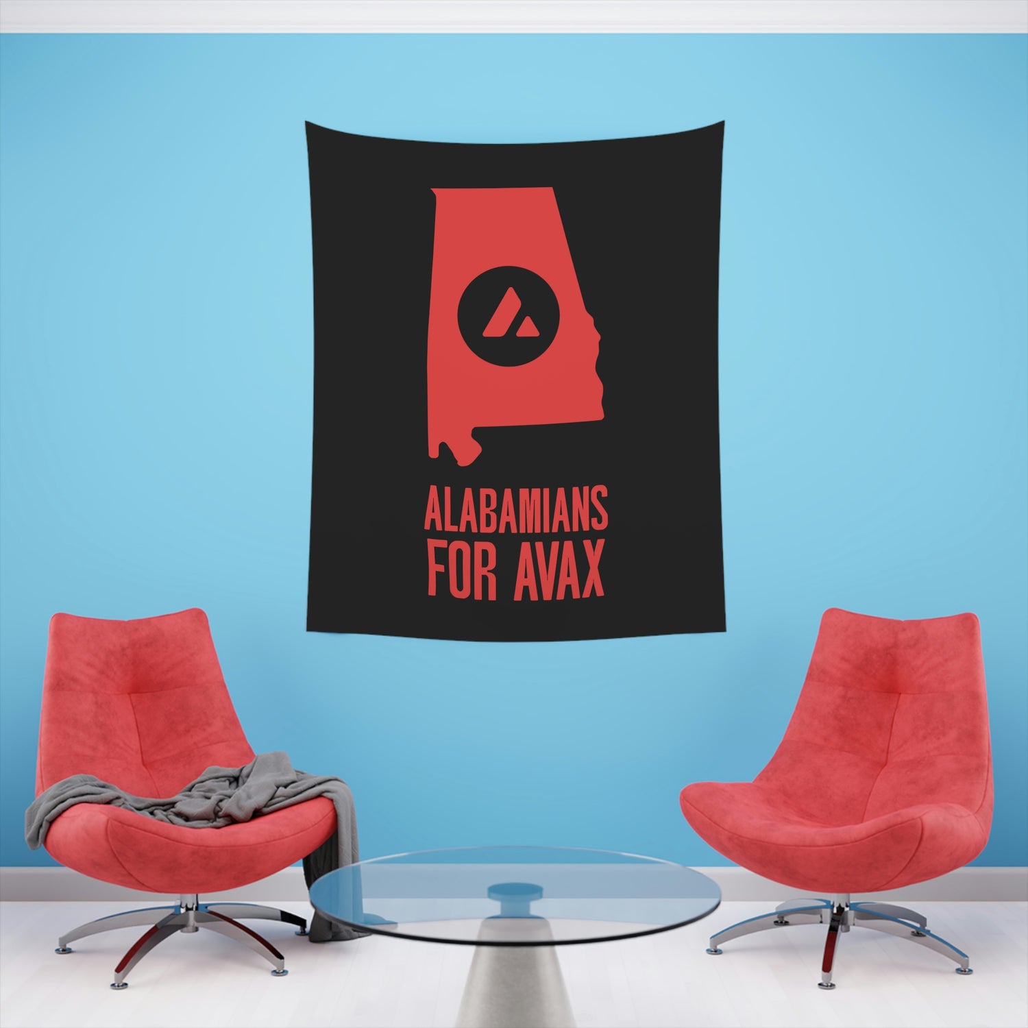 Alabamians for Avax | Wall Tapestry