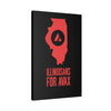 Illinoisans for Avax | Wall Canvas