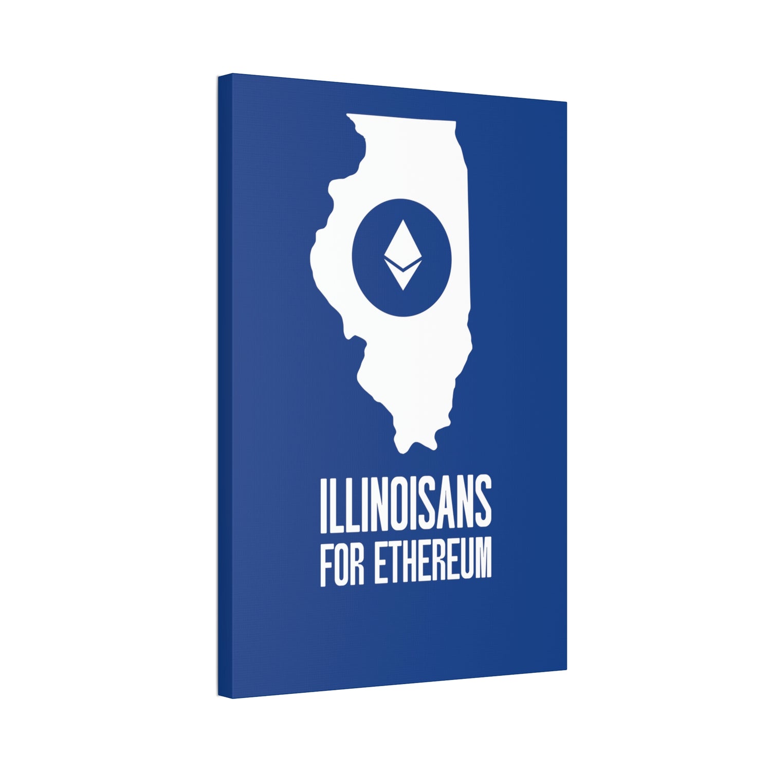 Illinoisans for Ethereum | Wall Canvas