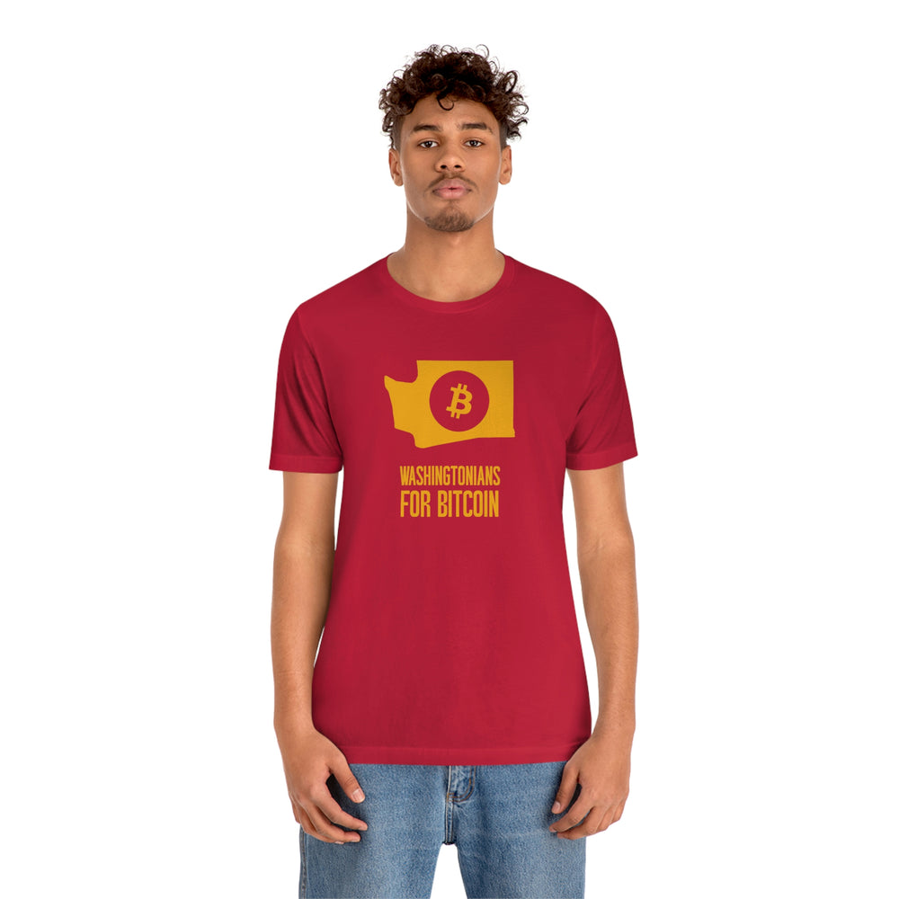 Washingtonians State for Bitcoin | T-Shirt