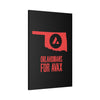 Oklahomans for Avax | Wall Canvas