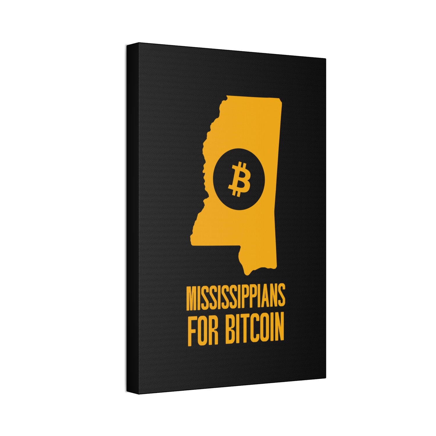 Mississippians for Bitcoin | Wall Canvas