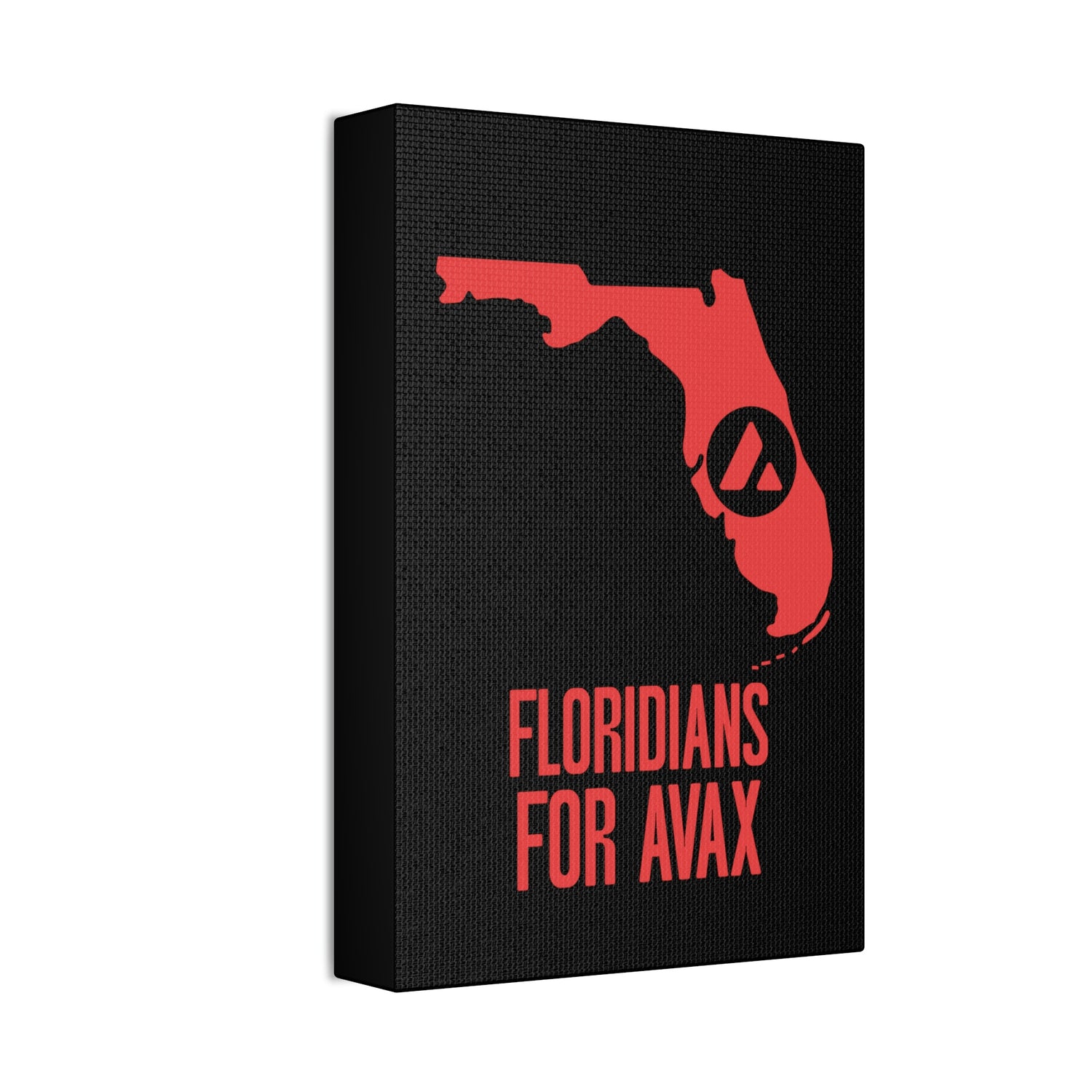 Floridians for Avax | Wall Canvas