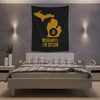 Michiganites for Bitcoin | Wall Tapestry