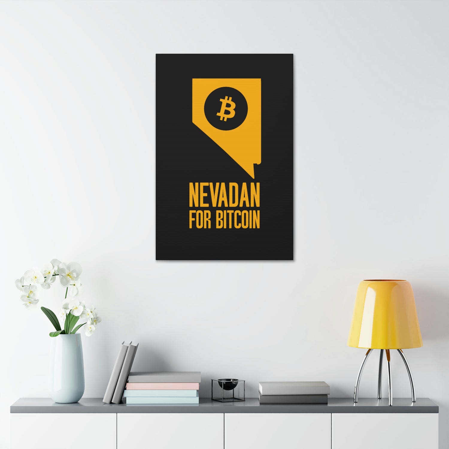 Nevadan for Bitcoin | Wall Canvas