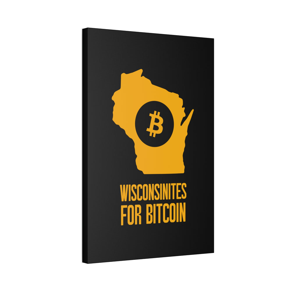 Wisconsinites for Bitcoin | Wall Canvas