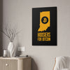 Hoosiers for Bitcoin | Wall Canvas