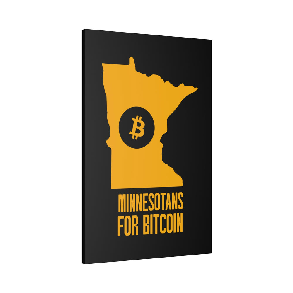 Minnesotans for Bitcoin | Wall Canvas