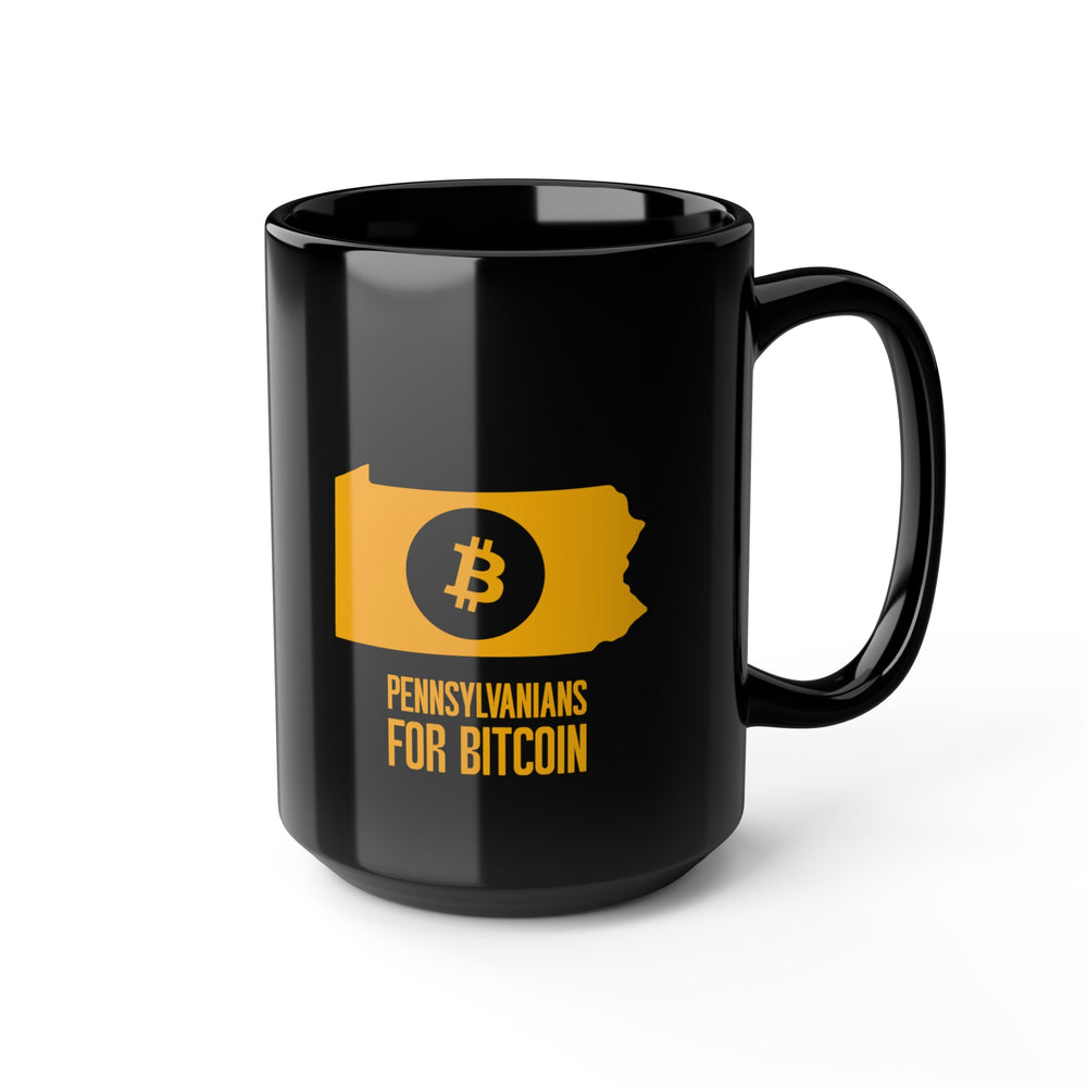 Pennsylvanians for Bitcoin | Black Mug