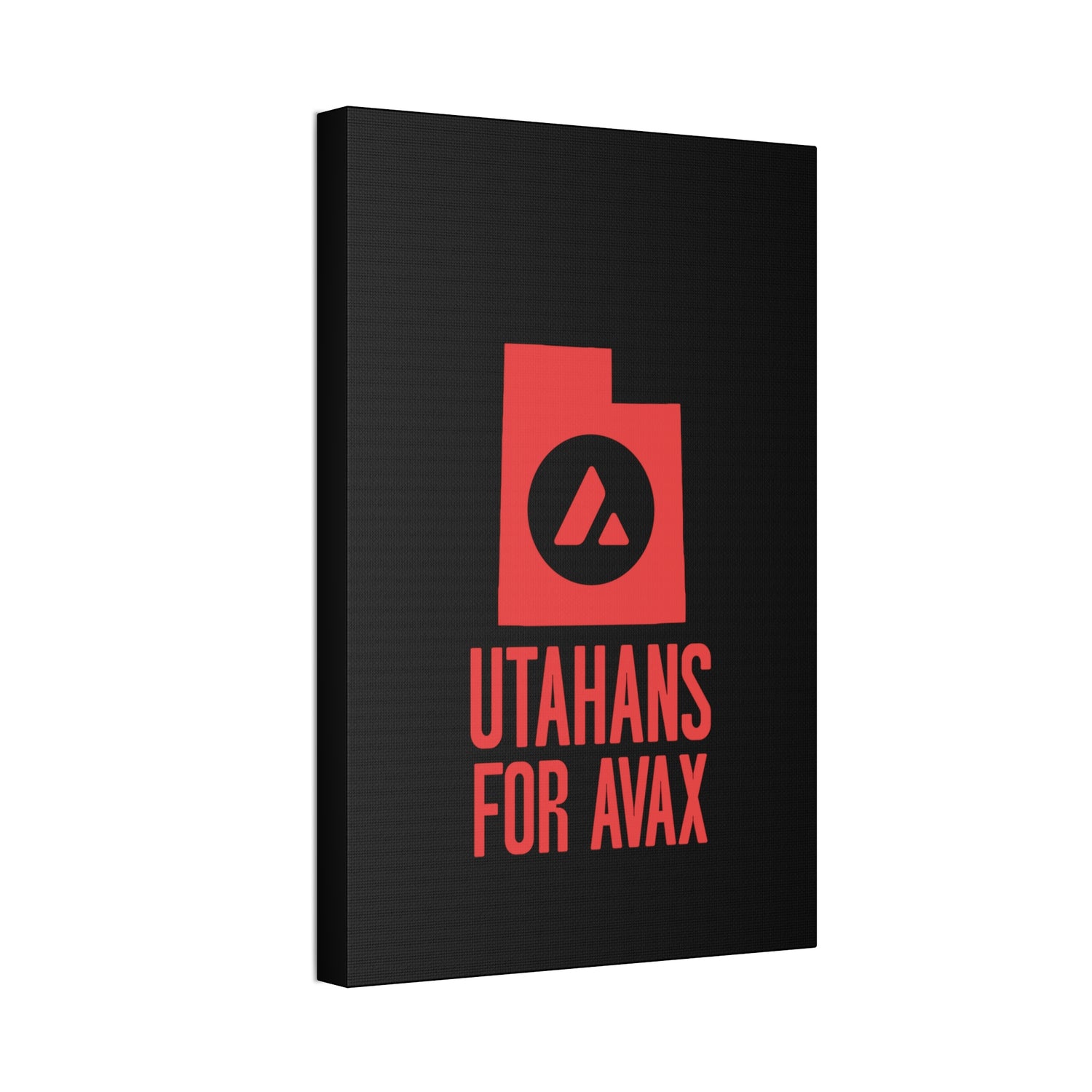 Utahans for Avax | Wall Canvas