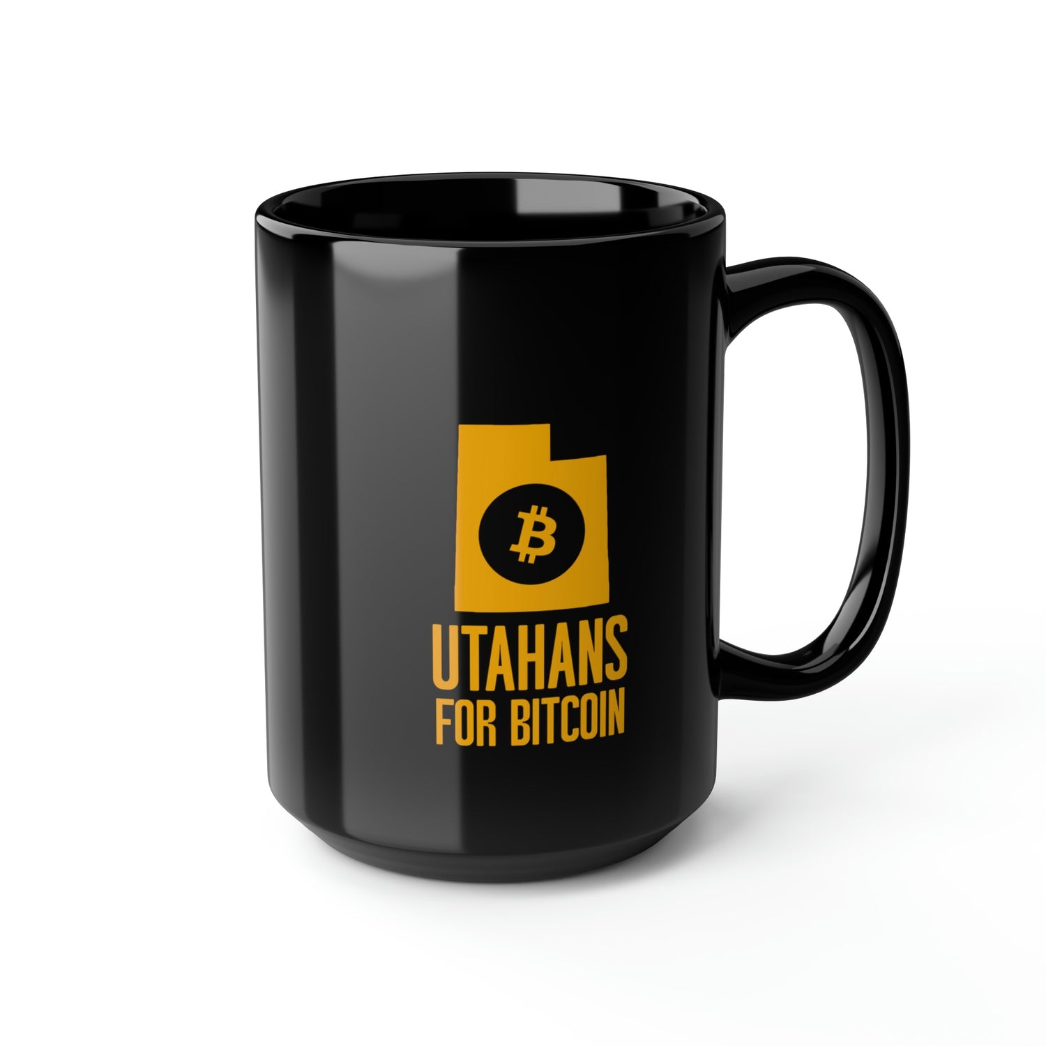 Utahans for Bitcoin | Black Mug