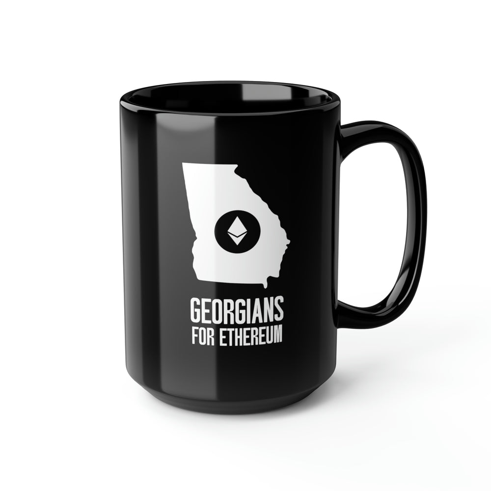 Georgians for Ethereum | Black Mug