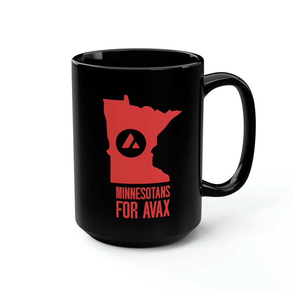 Minnesotans for Avax | Black Mug