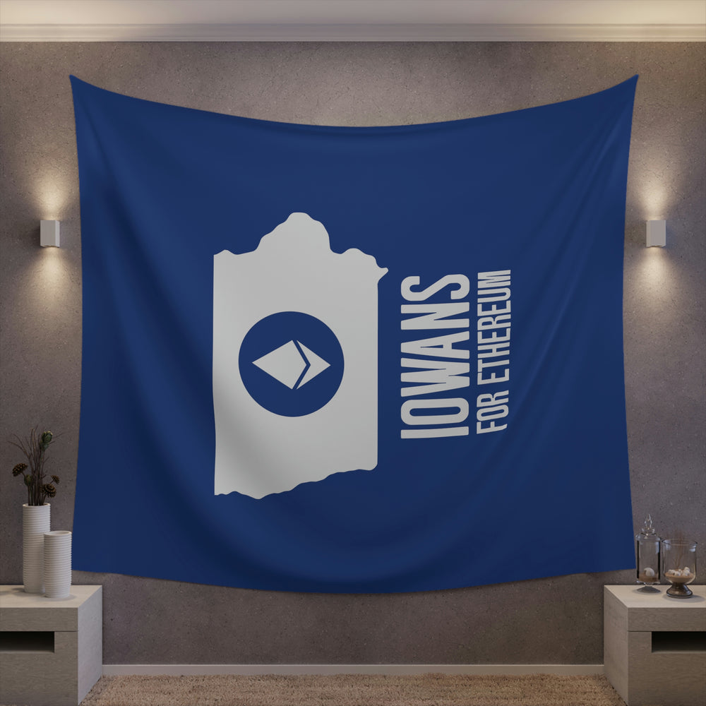 Iowans for Ethereum | Wall Tapestry