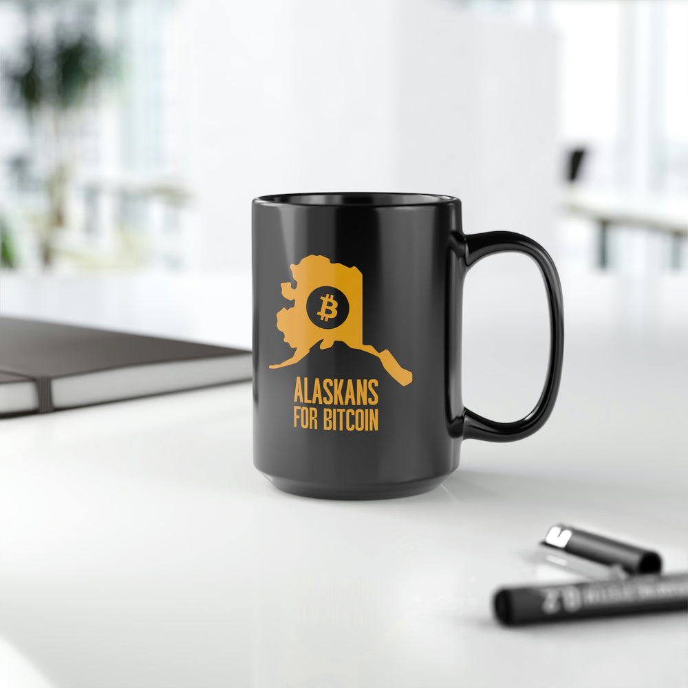 Alaskans for Bitcoin | Black Mug