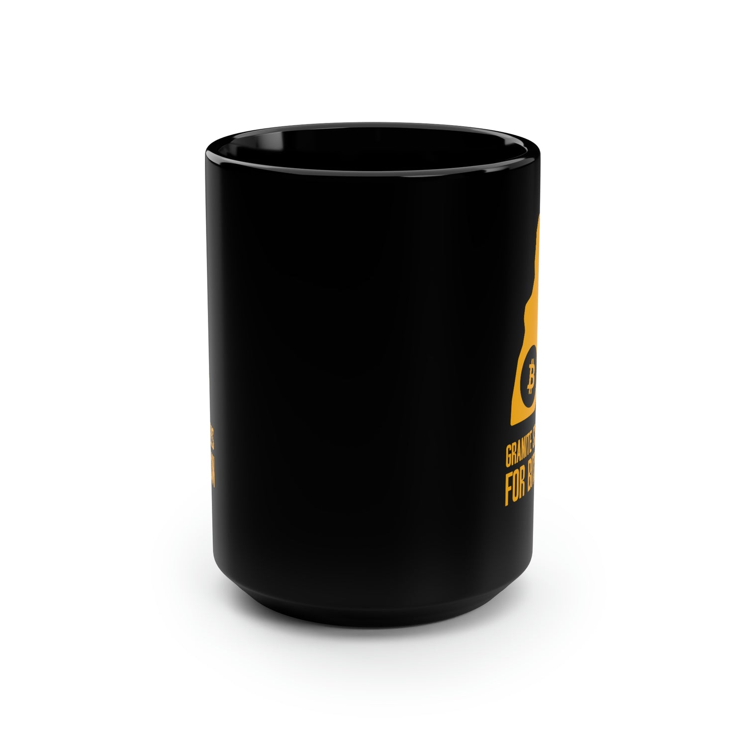 Granite Staters for Bitcoin | Black Mug