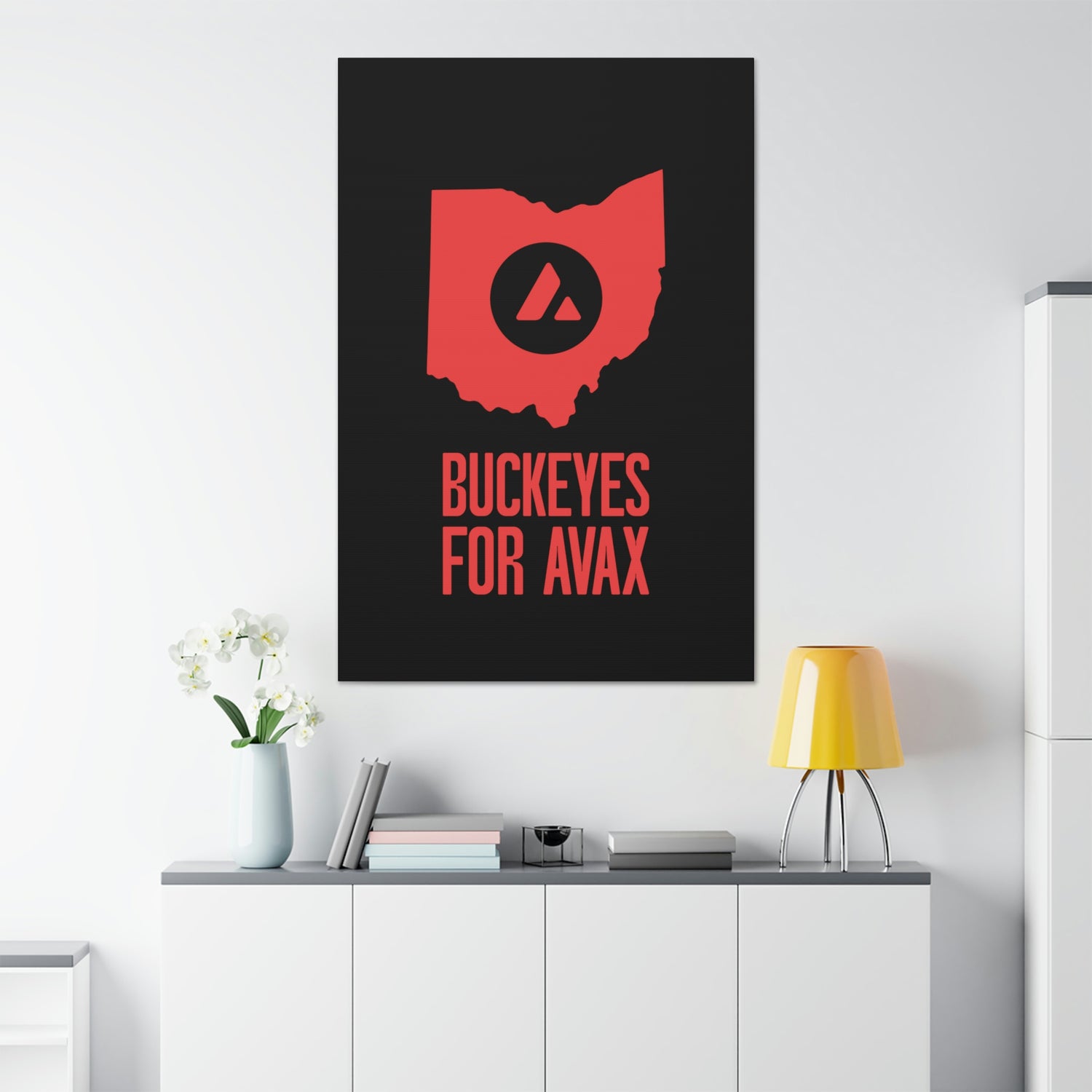 Buckeyes for Avax | Wall Canvas