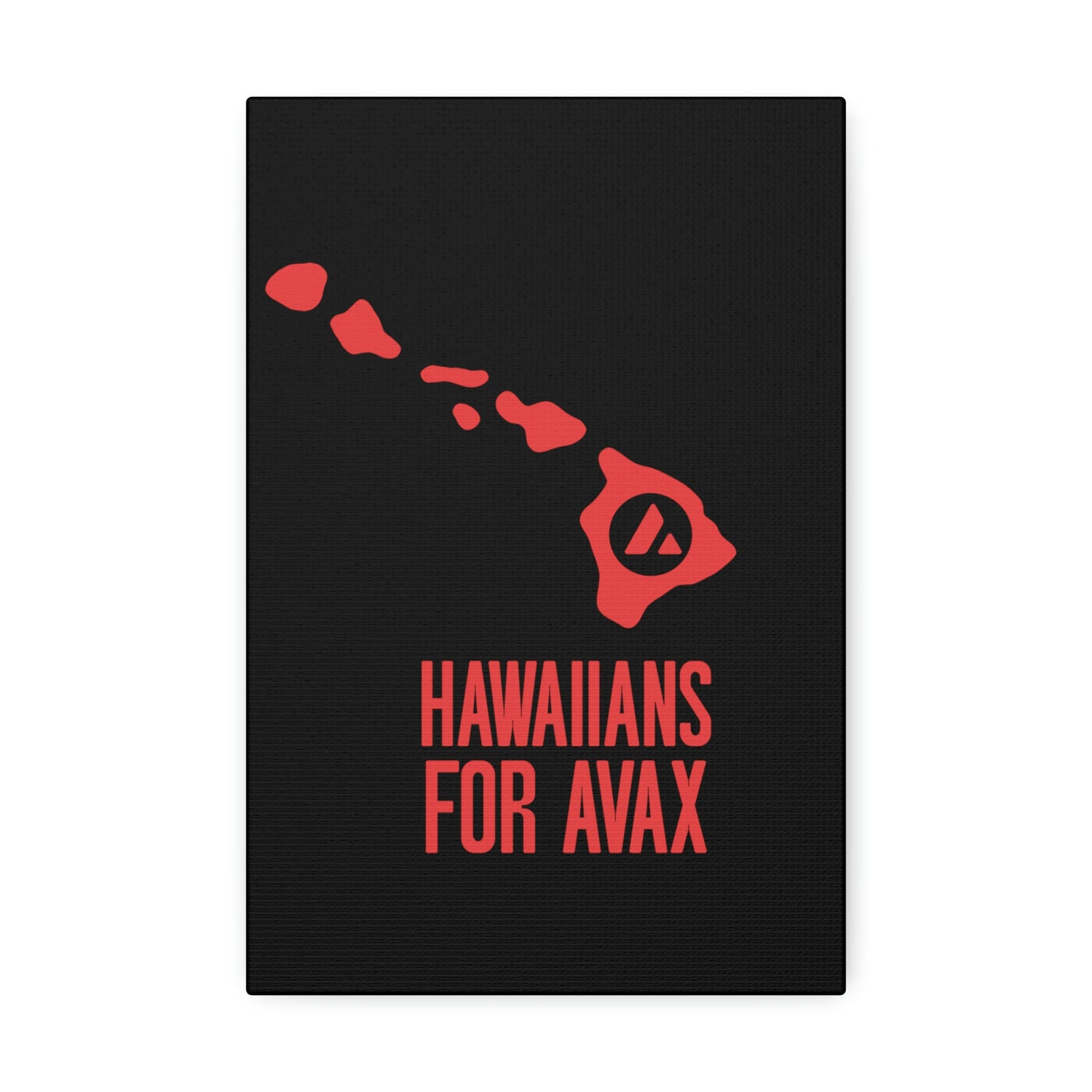 Hawaiians for Avax | Wall Canvas