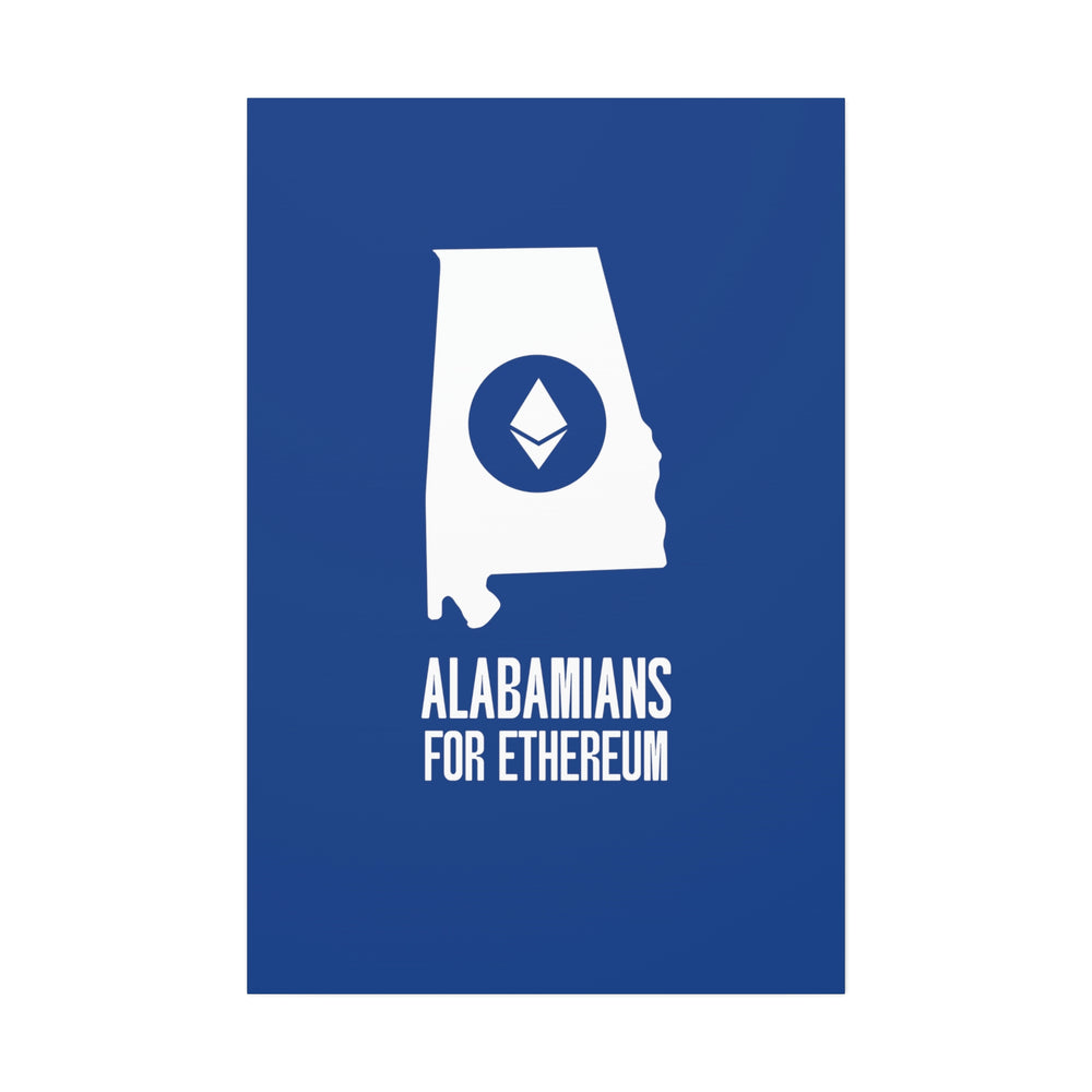 Alabamians for Ethereum | Wall Canvas