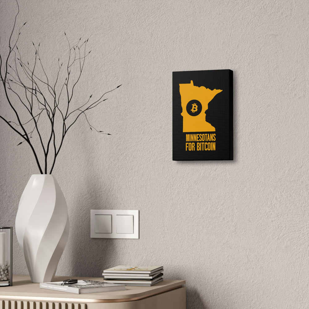 Minnesotans for Bitcoin | Wall Canvas