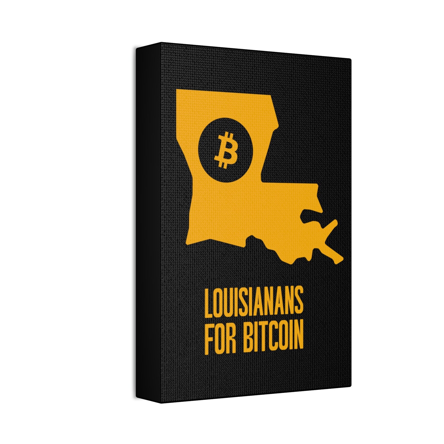 Louisianans for Bitcoin | Wall Canvas