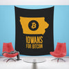 Iowans for Bitcoin | Wall Tapestry