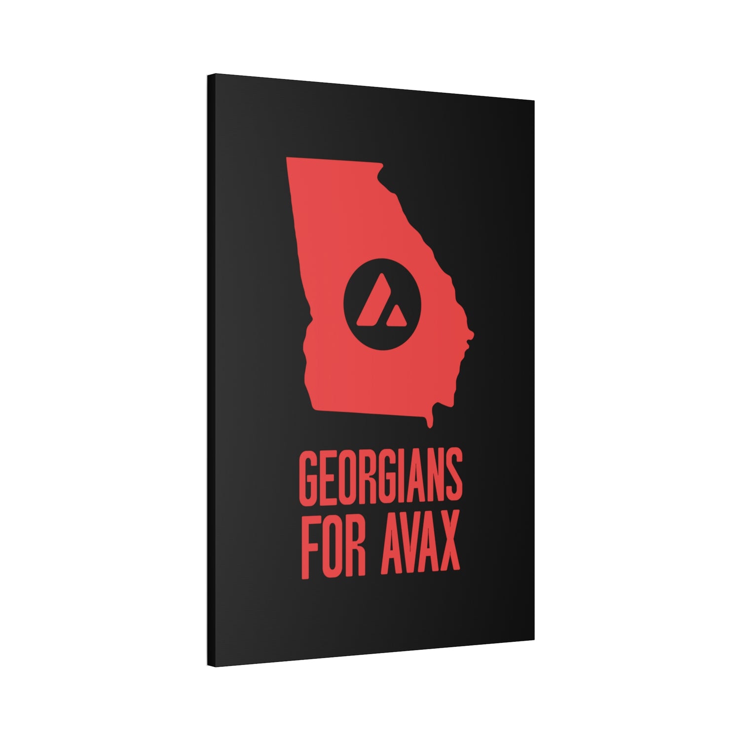 Georgians for Avax | Wall Canvas